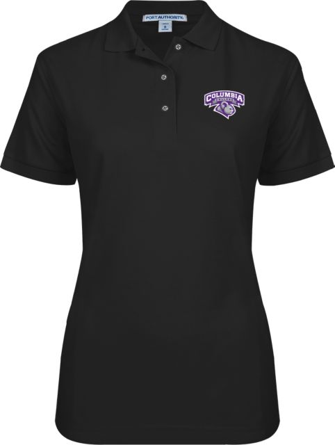 Columbia College (SC) Womens Silk Touch Pique Polo Primary Mark - ONLINE ONLY