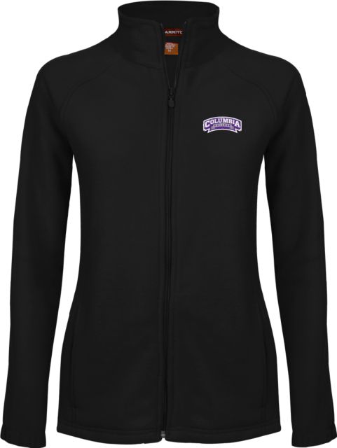 Columbia College (SC) Womens Fleece Full Zip Jacket Wordmark - ONLINE ONLY