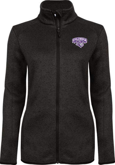 Columbia College (SC) Womens Fleece Jacket Primary Mark - ONLINE ONLY