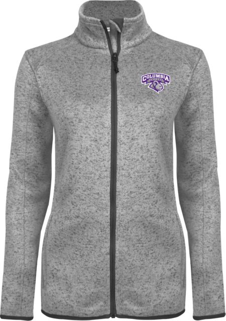 Columbia College (SC) Womens Fleece Jacket Primary Mark - ONLINE ONLY