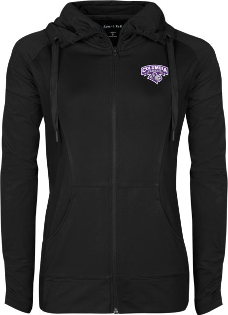 Columbia College (SC) Womens Sport Wick Stretch Full Zip Jacket Primary Mark - ONLINE ONLY