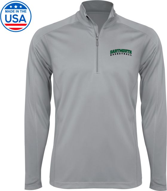 Dartmouth Syntrel Platinum Interlock 1/4 Zip Basketball - ONLINE ONLY