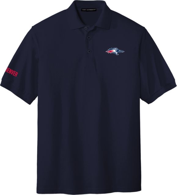 MSU Denver Silk Touch Polo Roadrunner Head