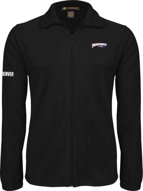MSU Denver Fleece Full Zip Jacket Roadrunners With Roadrunner Head