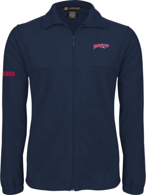 MSU Denver Fleece Full Zip  Jacket Roadrunners With Roadrunner Head