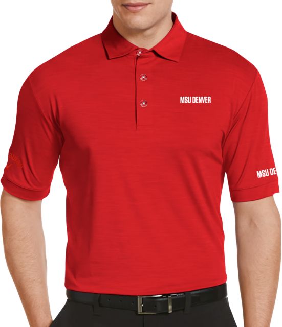 MSU Denver Callaway Tonal Polo MSU Denver Flat