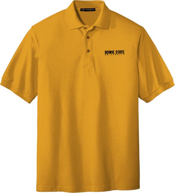 Bowie State Silk Touch Polo Bowie State University Stacked - ONLINE ONLY