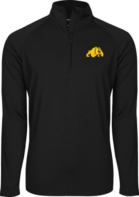 Bowie State Sport Tek Sport Wick Stretch 1/2 Zip Pullover Primary Mark - ONLINE ONLY