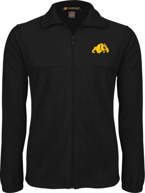 Bowie State Fleece Full Zip Jacket Primary Mark - ONLINE ONLY
