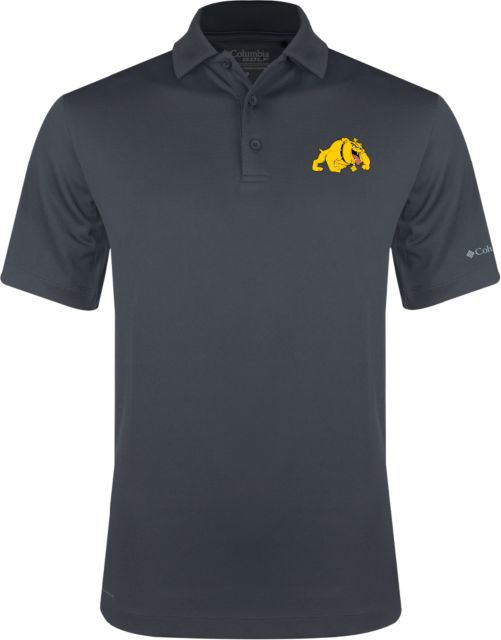 Bowie State Columbia Omni Wick Drive Polo Primary Mark - ONLINE ONLY