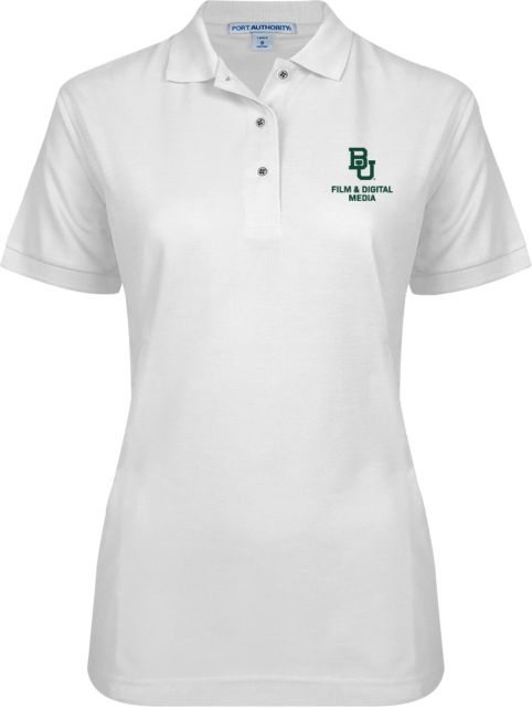 Baylor Ladies Easycare Pique Polo Film and Digital Media - ONLINE ONLY