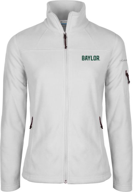 Baylor Columbia Ladies Full Zip Fleece Jacket Baylor Wordmark - ONLINE ONLY