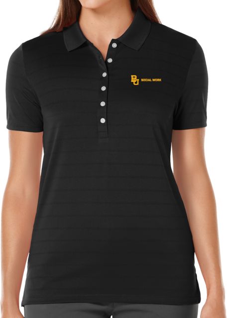 Baylor Ladies Callaway Opti Vent Polo Social Work Simplified Horizontal - ONLINE ONLY