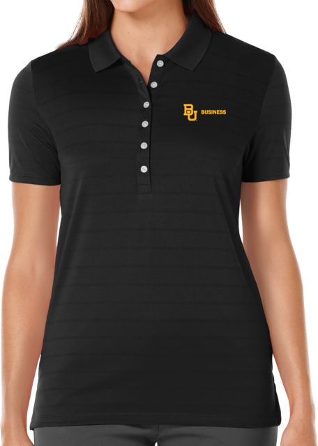 Baylor Ladies Callaway Opti Vent Polo Business Simplified Horizontal - ONLINE ONLY