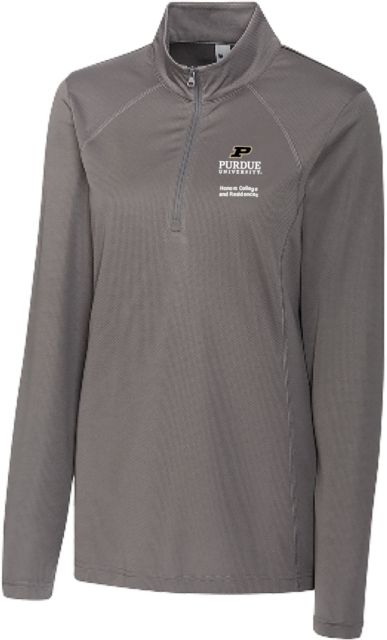 Purdue C&B Womens Titan Clique Ice Pique Half Zip Purdue - Honors College and Residences - ONLINE ONLY