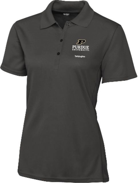 Purdue C&B Womens Clique Ice Pique Polo Purdue - Tarkington - ONLINE ONLY