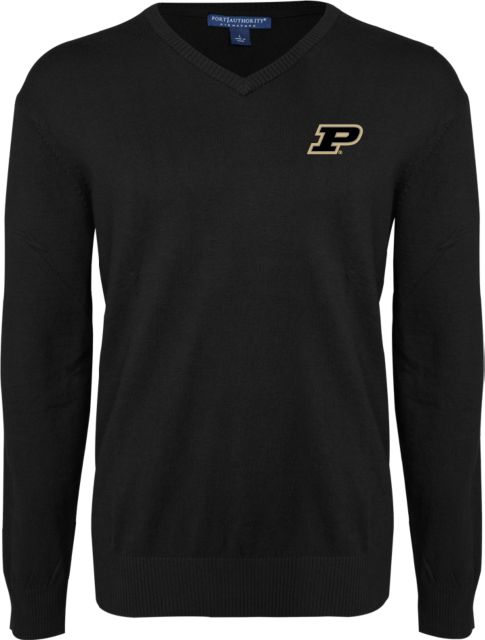 Purdue VNeck Sweater Primary Athletic Mark