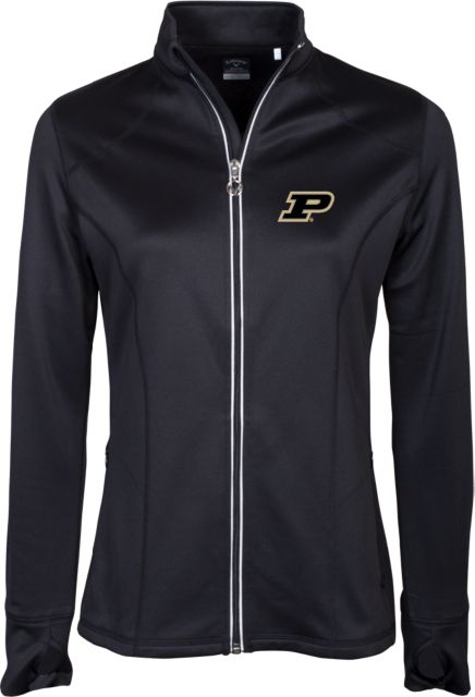 Purdue Callaway Womens Stretch Performance Jacket Primary Athletic Mark