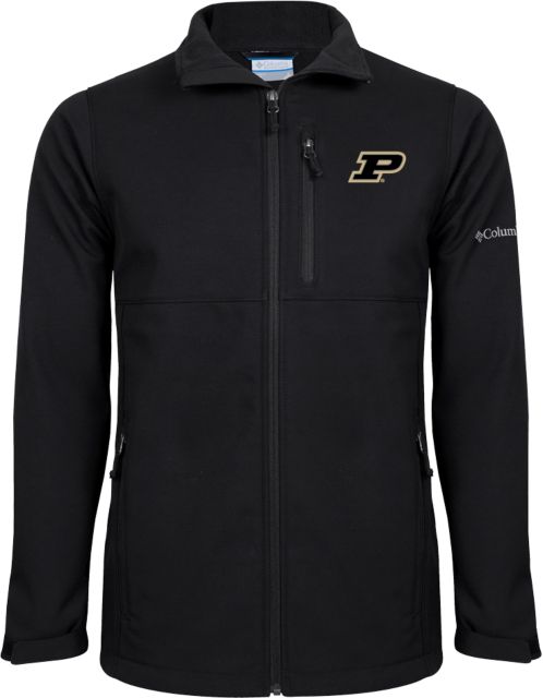 Purdue Columbia Ascender Softshell Jacket Primary Athletic Mark
