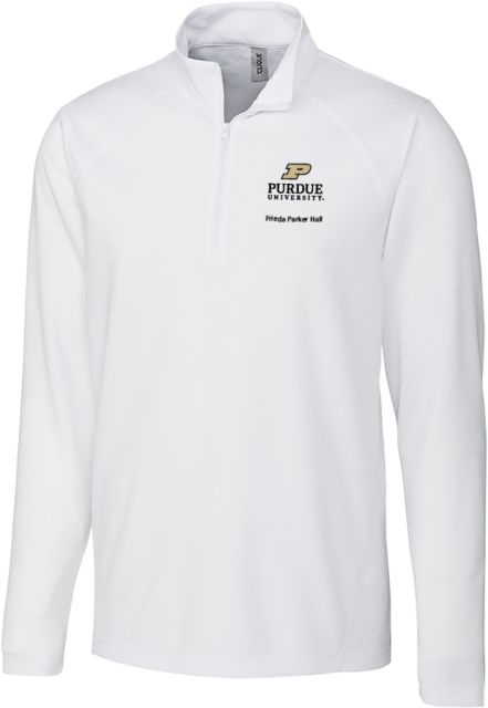 Purdue C&B Clique Ice Pique Half Zip Purdue - Frieda Parker Hall - ONLINE ONLY