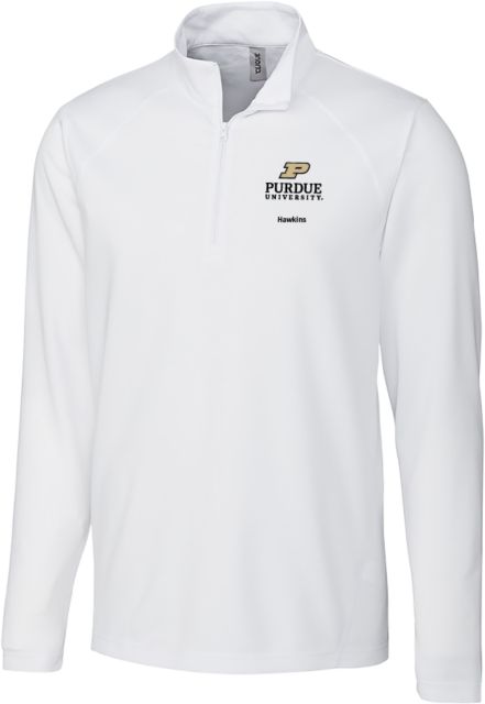 Purdue C&B Clique Ice Pique Half Zip Purdue - Hawkins - ONLINE ONLY
