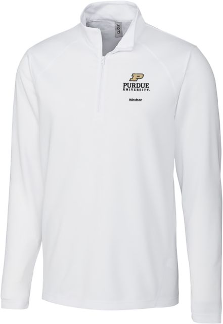 Purdue C&B Clique Ice Pique Half Zip Purdue - Windsor - ONLINE ONLY