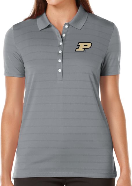 Purdue Womens Callaway Opti Vent Polo Primary Athletic Mark