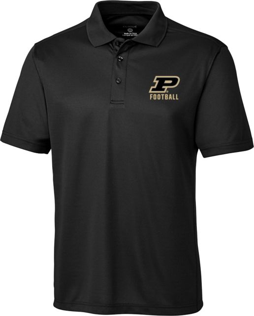 Purdue C&B Clique Ice Pique Polo Purdue P - Football
