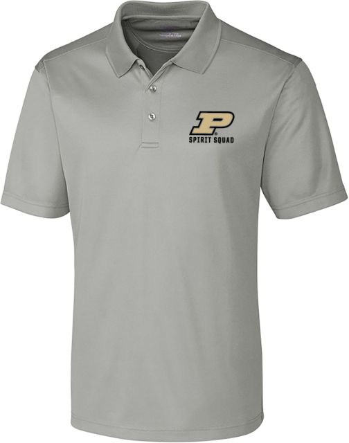 Purdue C&B Clique Ice Pique Polo Purdue P - Spirit Squad