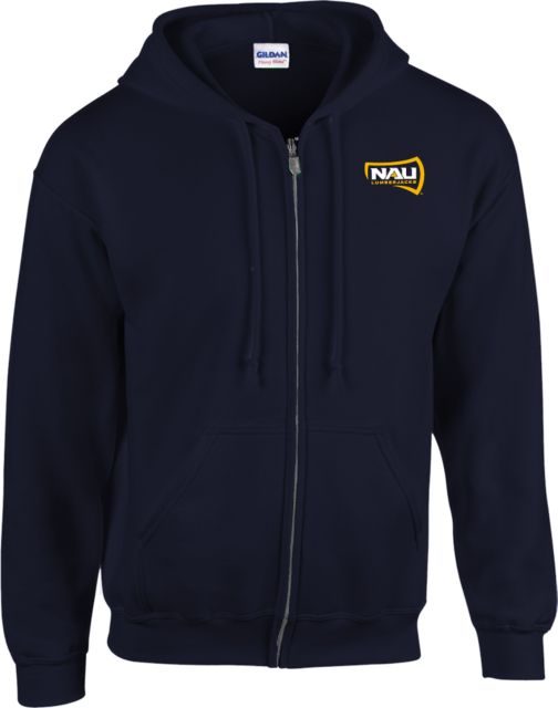 Northern Arizona Fleece Full Zip Hoodie NAU Lumberjacks - ONLINE ONLY