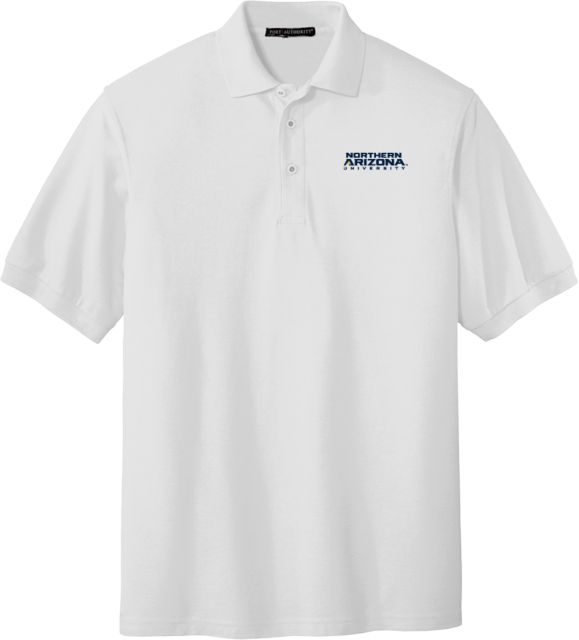 Northern Arizona Easycare Pique Polo Northern Arizona University Stacked - ONLINE ONLY