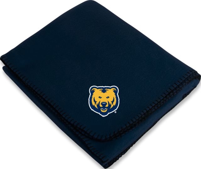 Northern Colorado Arctic Fleece Blanket UNC Bear Logo - ONLINE ONLY