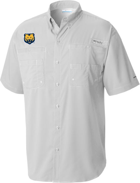Northern Colorado Columbia Tamiami Performance Short Sleeve Shirt UNC Bear Logo - ONLINE ONLY