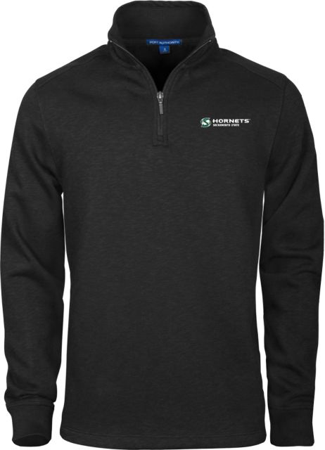 Sacramento State Slub Fleece 1/4 Zip Pullover Official Logo Flat - ONLINE ONLY