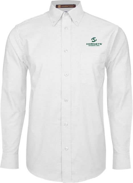 Sacramento State Mens Oxford Long Sleeve Shirt Official Logo - ONLINE ONLY