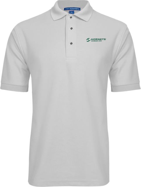 Sacramento State Easycare Pique Polo Official Logo Flat - ONLINE ONLY