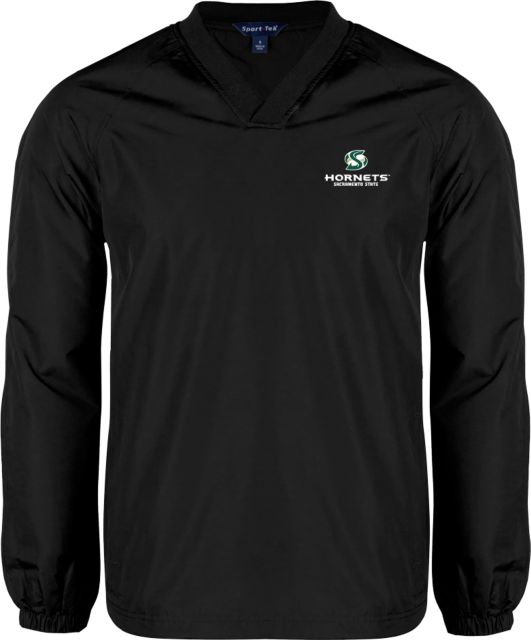 Sacramento State V Neck Raglan Windshirt Official Logo - ONLINE ONLY