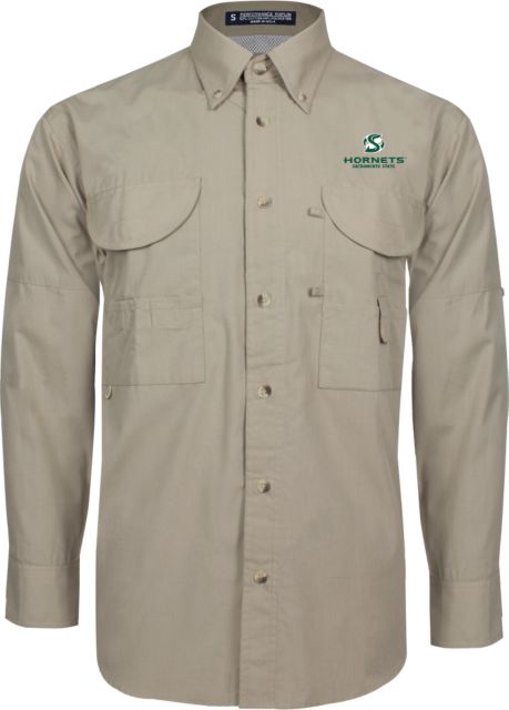 Sacramento State Long Sleeve Performance Fishing Shirt Official Logo - ONLINE ONLY