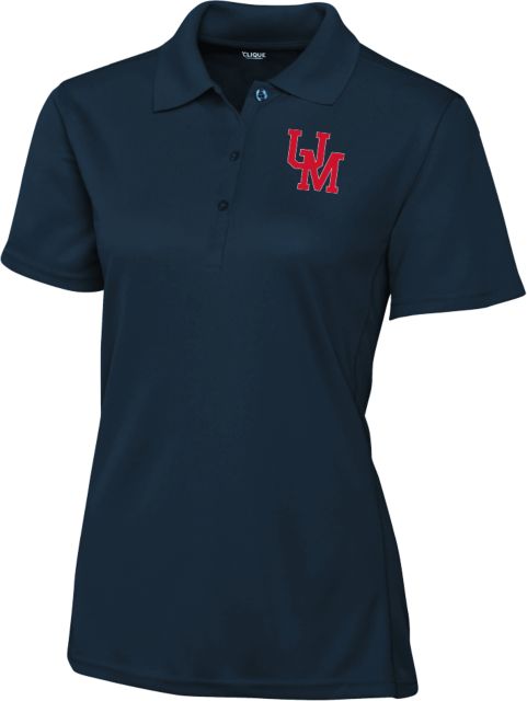 Ole Miss C&B Womens Clique Ice Pique Polo Ole Miss Interlock UM - ONLINE ONLY