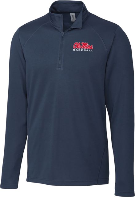 Ole Miss C&B Clique Ice Pique Half Zip Ole Miss Baseball - ONLINE ONLY