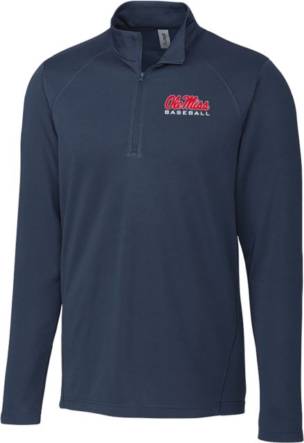 Ole Miss C&B Clique Ice Pique Half Zip Ole Miss Golf - ONLINE ONLY