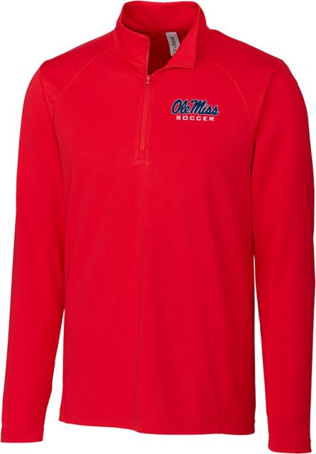Ole Miss C&B Clique Ice Pique Half Zip Ole Miss Soccer - ONLINE ONLY