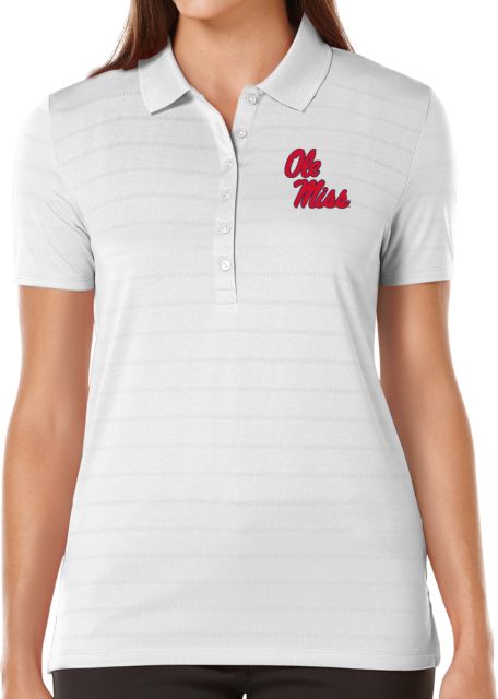 Ole Miss Callaway Womens Opti Vent Polo Ole Miss Script - Primary Stacked - ONLINE ONLY