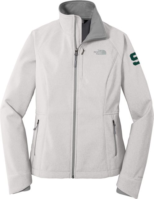 Michigan State The North Face Womens Apex Barrier Light Softshell Jacket Michigan State Block S - ONLINE ONLY