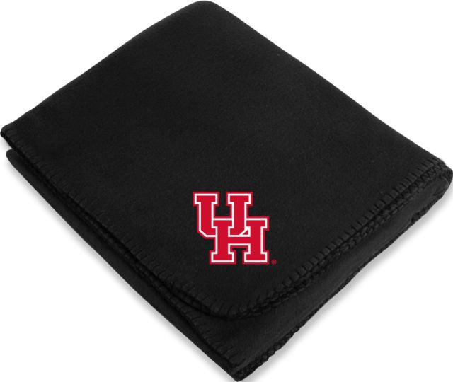 Houston Arctic Fleece Blanket UH Interlocking ONLINE ONLY