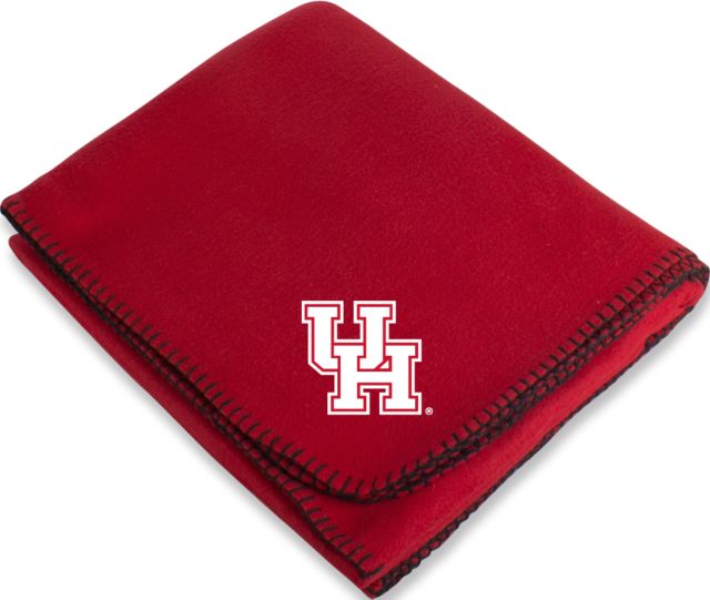 Houston Arctic Fleece Blanket UH Interlocking - ONLINE ONLY