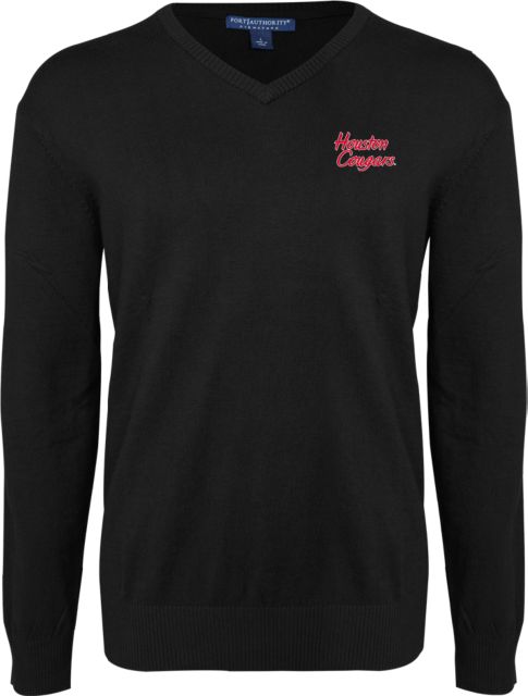 Houston VNeck Sweater Houston Cougars Script - ONLINE ONLY