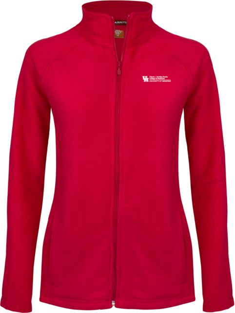 Houston Womens Fleece Full Zip Jacket College of Medicine - ONLINE ONLY