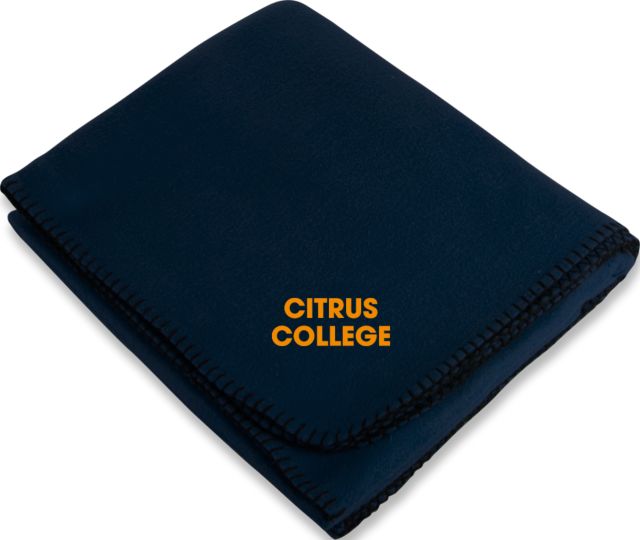 Citrus College Arctic Fleece Blanket Citrus College Stacked - ONLINE ONLY