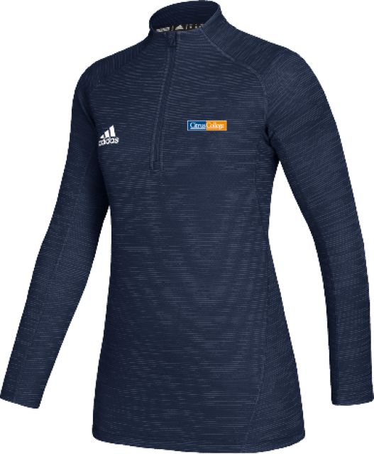 Citrus College Adidas Womens Game Mode 1/4 Zip Citrus College Logo Embroidery - ONLINE ONLY